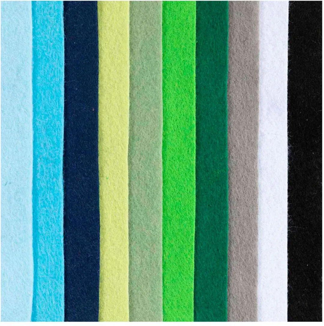 Creativ Company Hobbyvilt A4 Multicolor - 10 Stuks