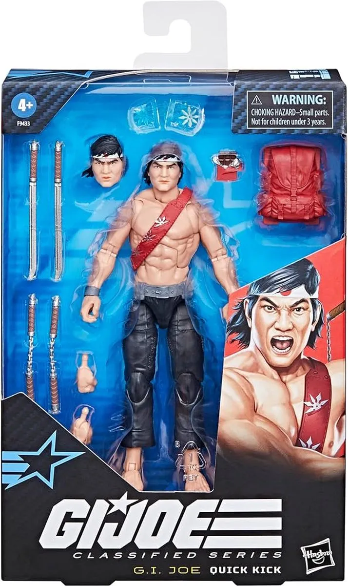 Hasbro G.I. Joe Classified Series Quick Kick Action Figure 15cm