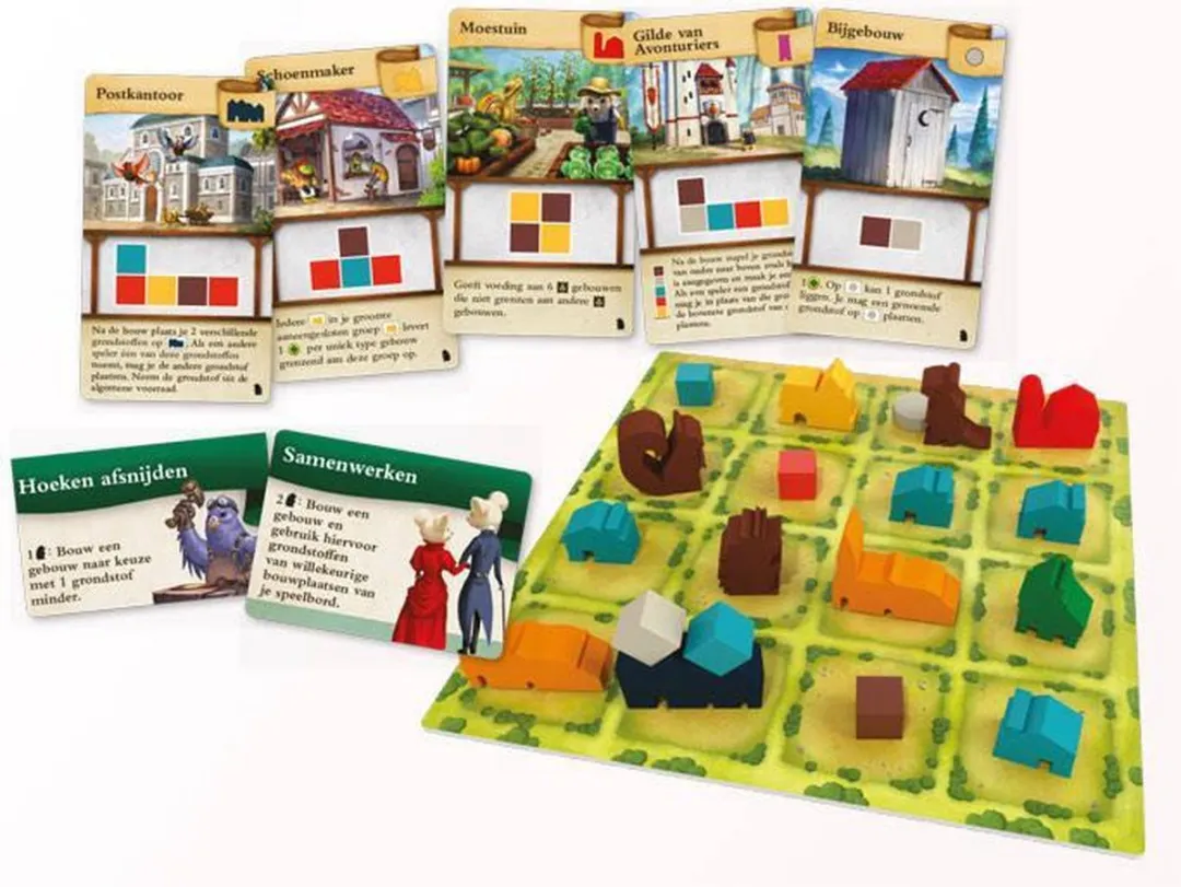White Goblin Games Tiny Towns Experts WGG2114 - Familiespel 1-6 spelers