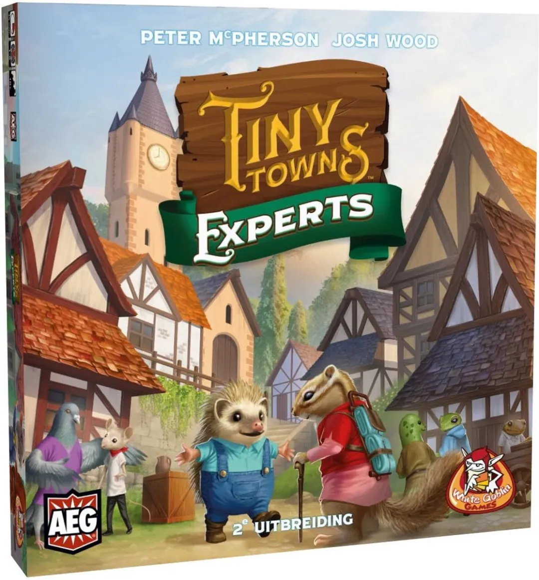 White Goblin Games Tiny Towns Experts WGG2114 - Familiespel 1-6 spelers