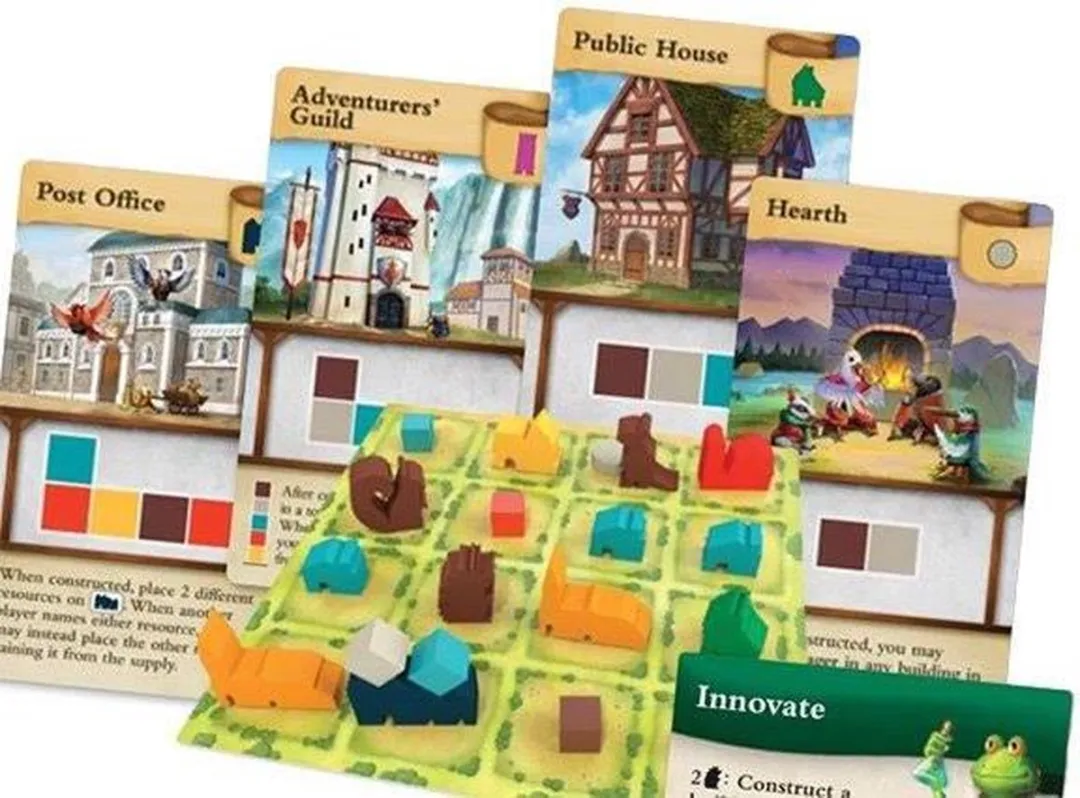 White Goblin Games Tiny Towns Experts WGG2114 - Familiespel 1-6 spelers