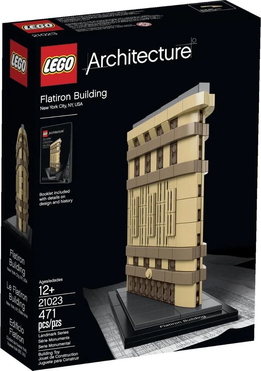 LEGO Architecture Flatiron Building 21023 - 471 Stukken - Multicolor