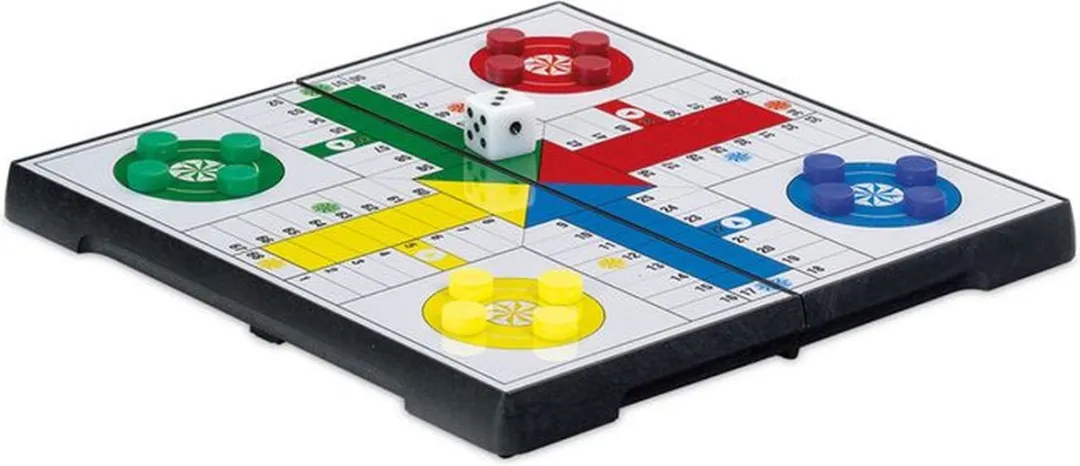 Geronimo Games Cayro Magnetic Parcheesi Small Reiseditie - 2-4 Spelers