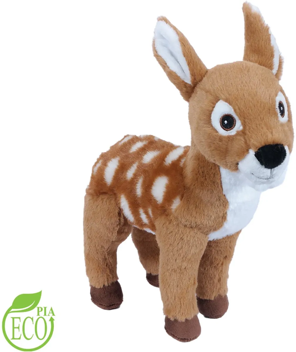 PIA Soft Toys Eco Pluche Hert Knuffel Staand 26cm