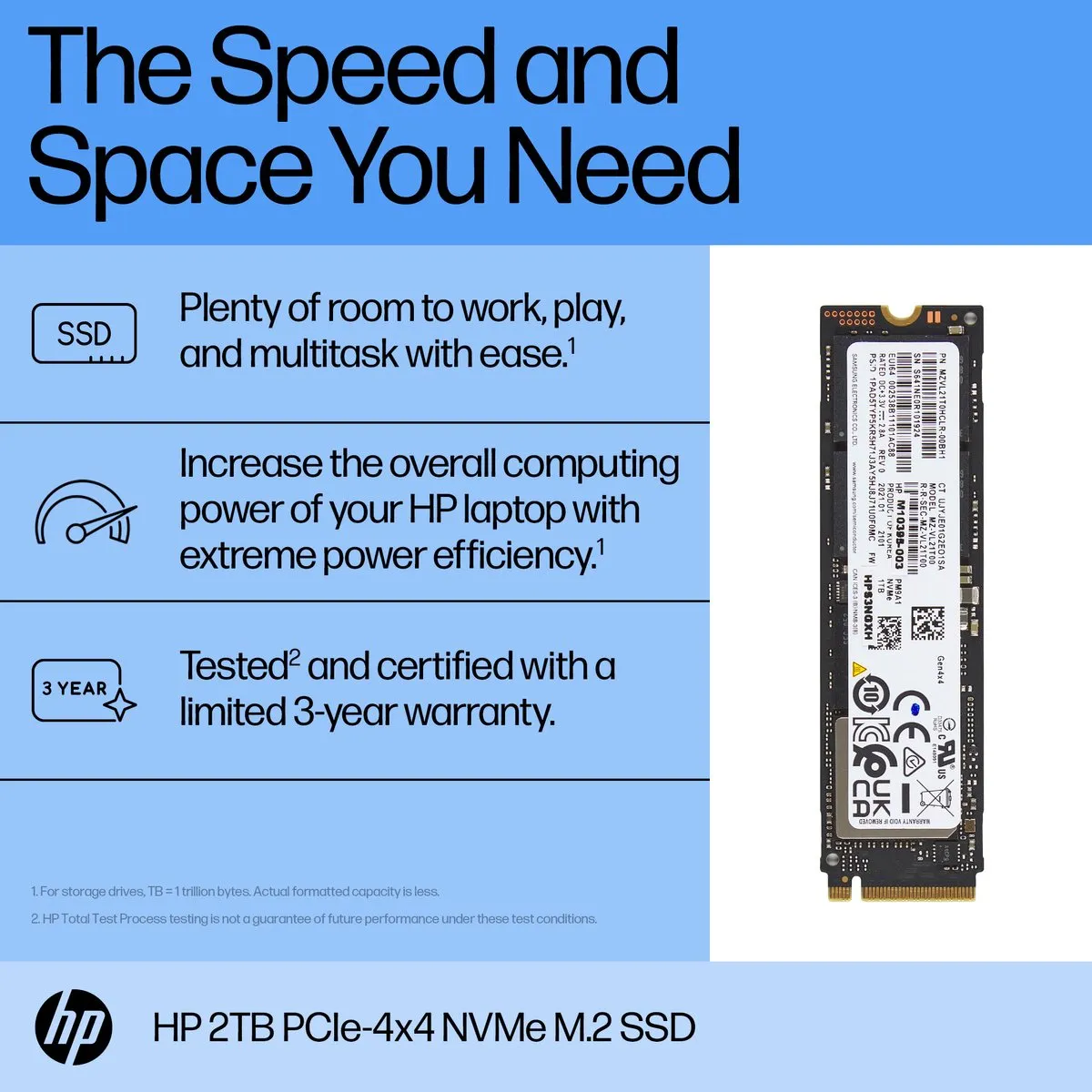 HP AL0N0AA 1TB NVMe SSD