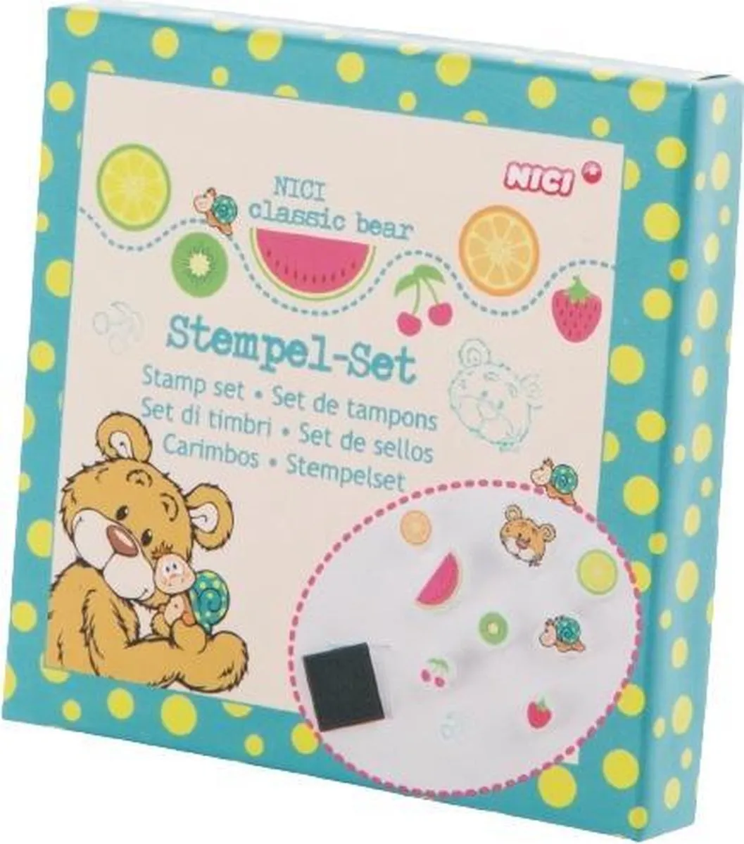 Nici Stempelset Classic Beer 9-delig