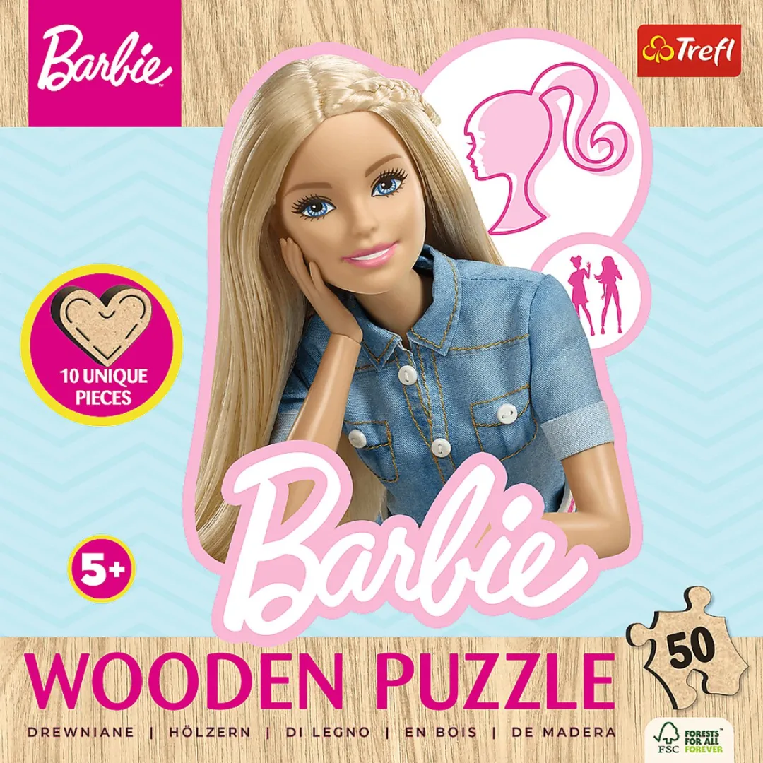 Trefl Barbie Favorieten Puzzle 50 Stuks - Meerkleurig