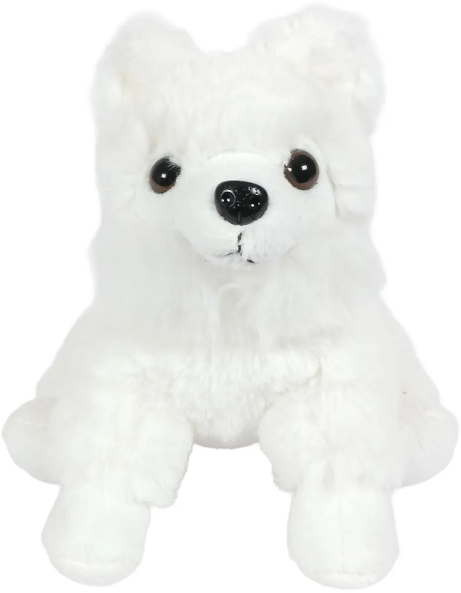 PIA Soft Toys Poolvos Pluche 16cm - Wit