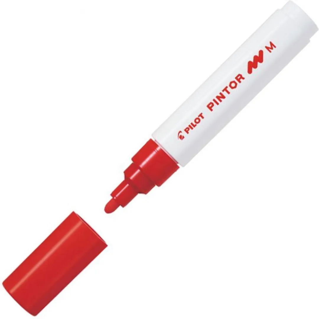 Pilot Pintor Rode Verfstift 1,4mm