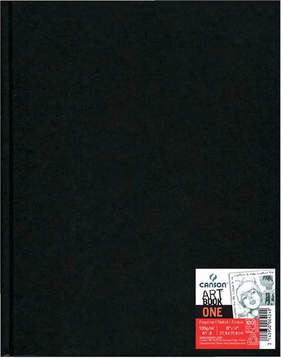 Canson Art Book One Tekenboek 100 Vel Gemengd