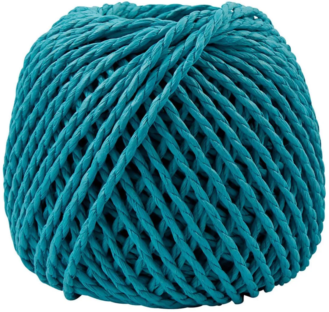 Creativ Company Weaving Paper 3mm - Turquoise - 40m