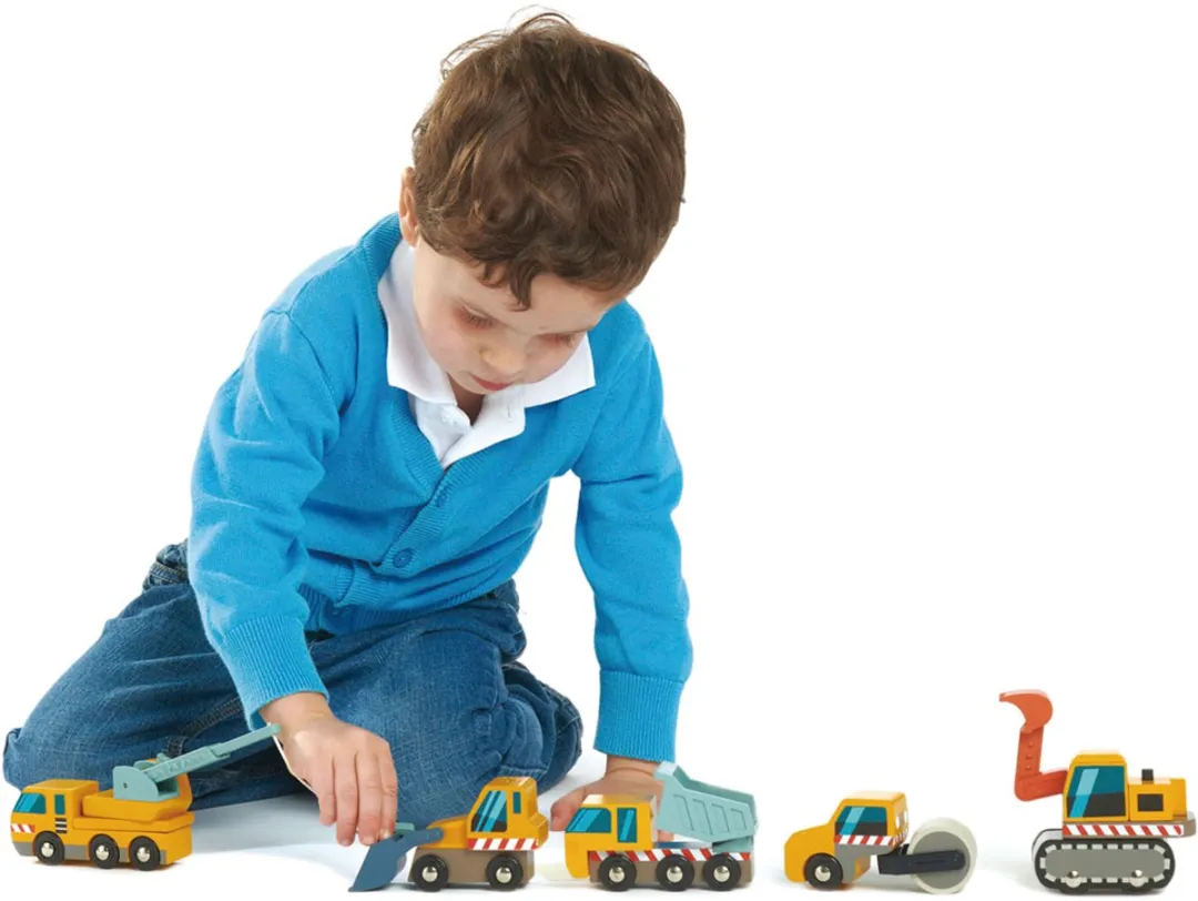 Tender Leaf Toys Construction Site - Multicolor