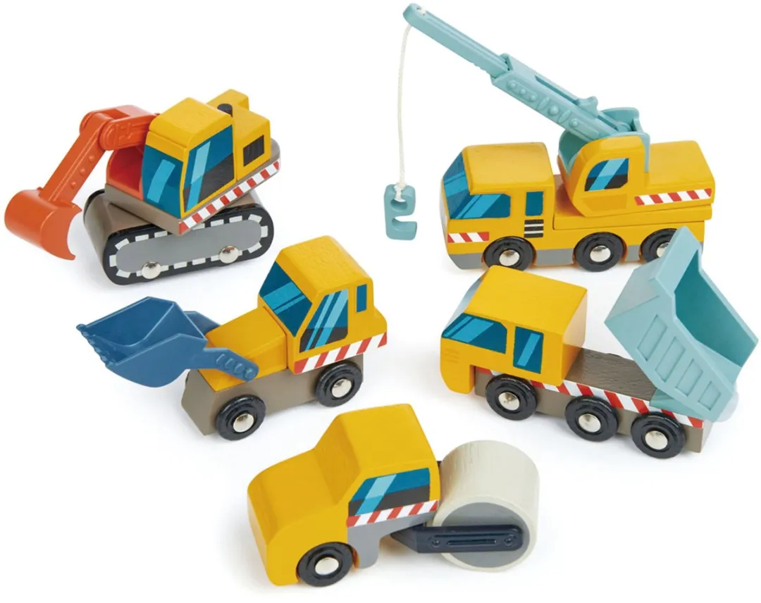 Tender Leaf Toys Construction Site - Multicolor - afbeelding 6 van 6