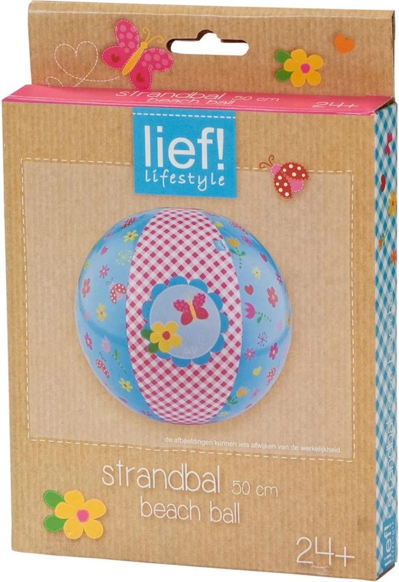 Rubo Toys Lief! Strandbal Girl 45cm