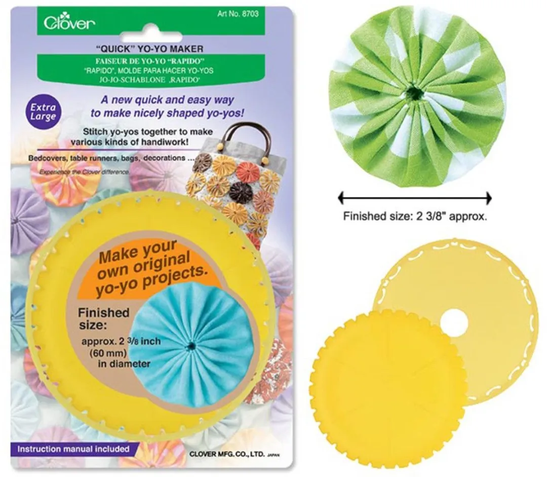 Clover 8703 Yo-Yo Maker 60mm - Geel
