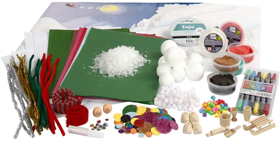 Creativ Company Kerstlandschap Set