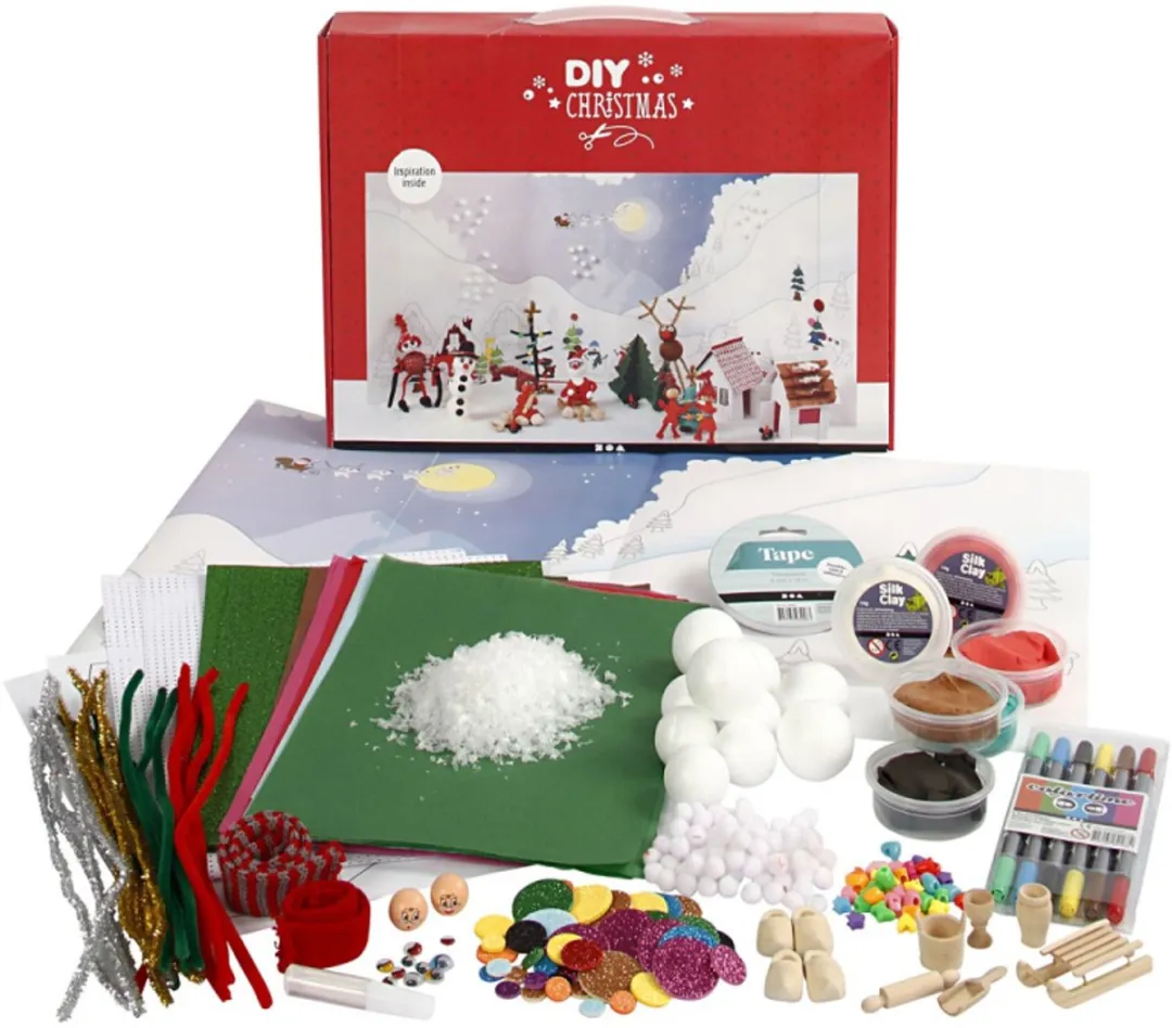 Creativ Company Kerstlandschap Set