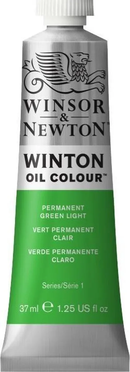 Winsor & Newton Winton Olieverf Permanent Groen Licht 37ml