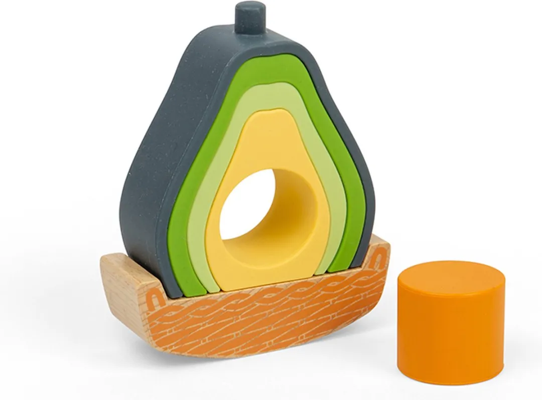 BIGJIGS Rocking Avocado Stapelspel