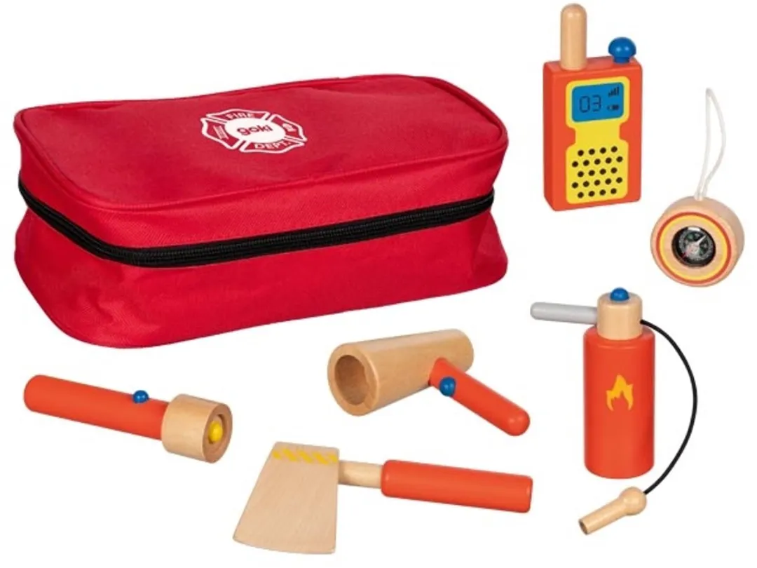 Goki Brandweer Noodtas 7-delig - Multi kleuren