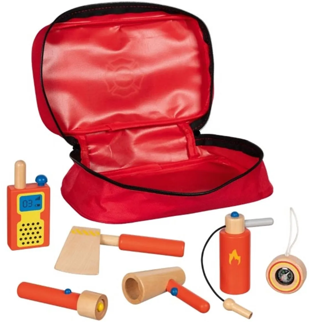 Goki Brandweer Noodtas 7-delig - Multi kleuren