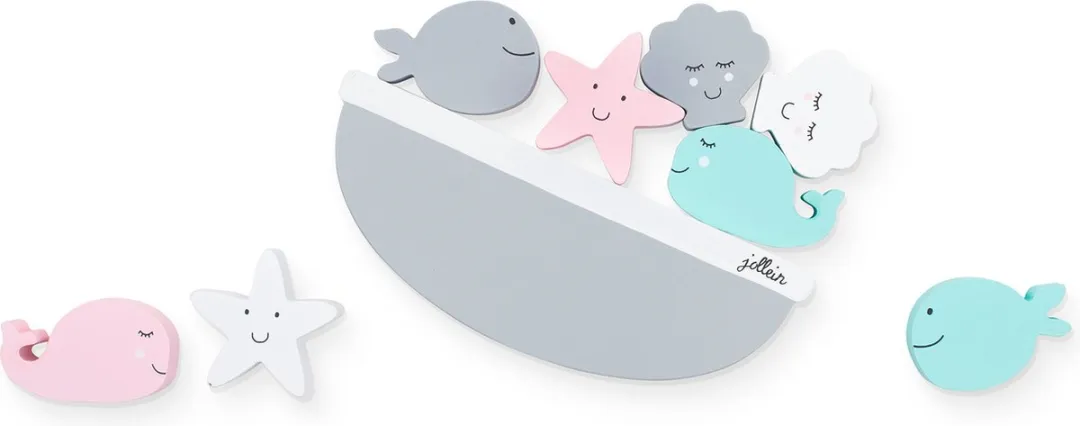 Jollein Houten Puzzel Sea Animals 8-delig