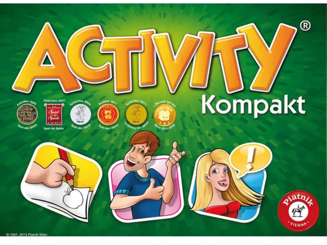 Piatnik Activity Compact Kaartspel 6002 - 16 Spelers