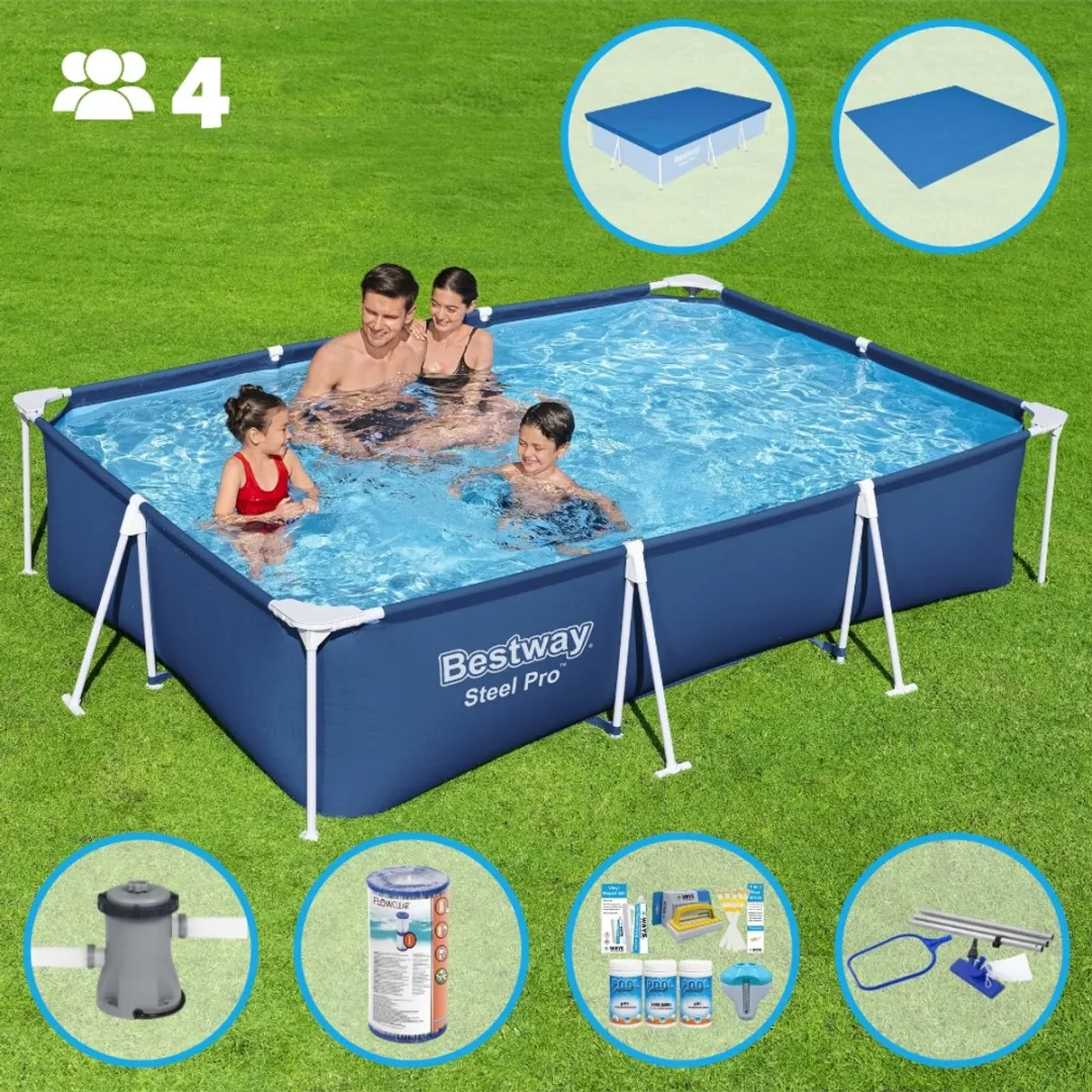 Bestway Steel Pro Frame Zwembad 300x201x66cm