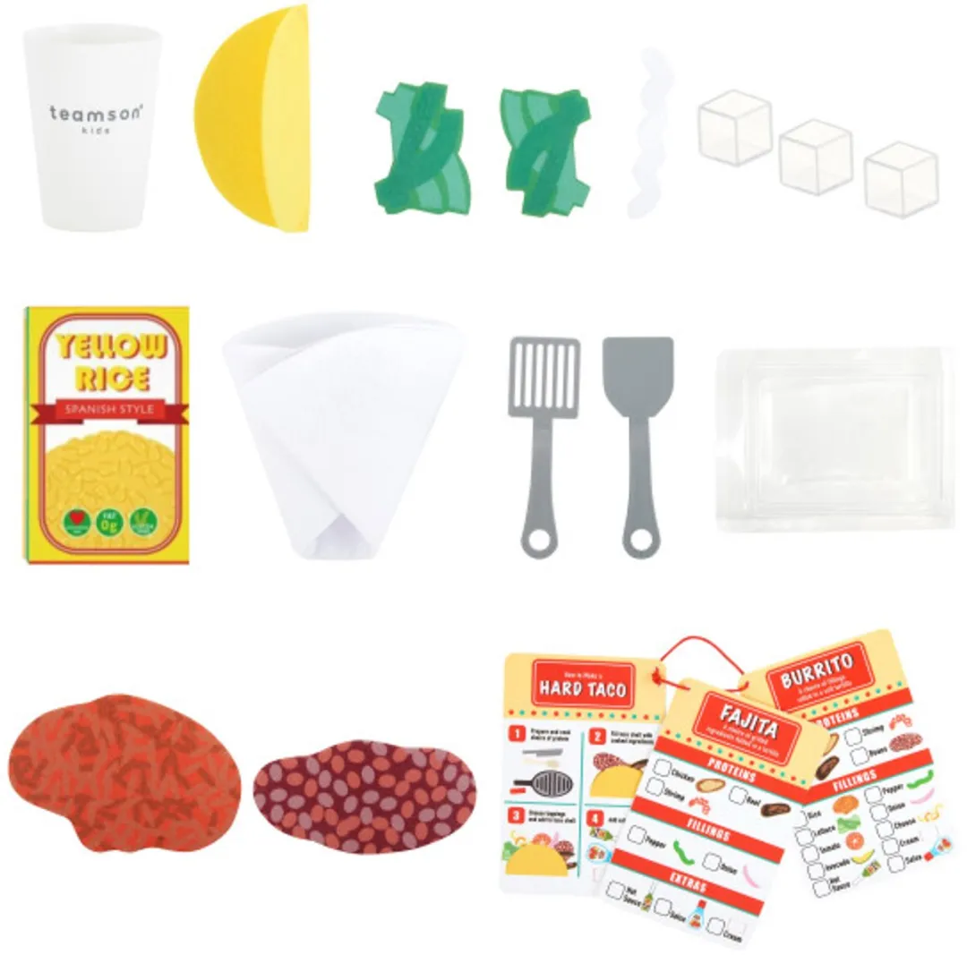 Teamson Kids Houten Speelkeuken Taco Truck - Veelkleurig