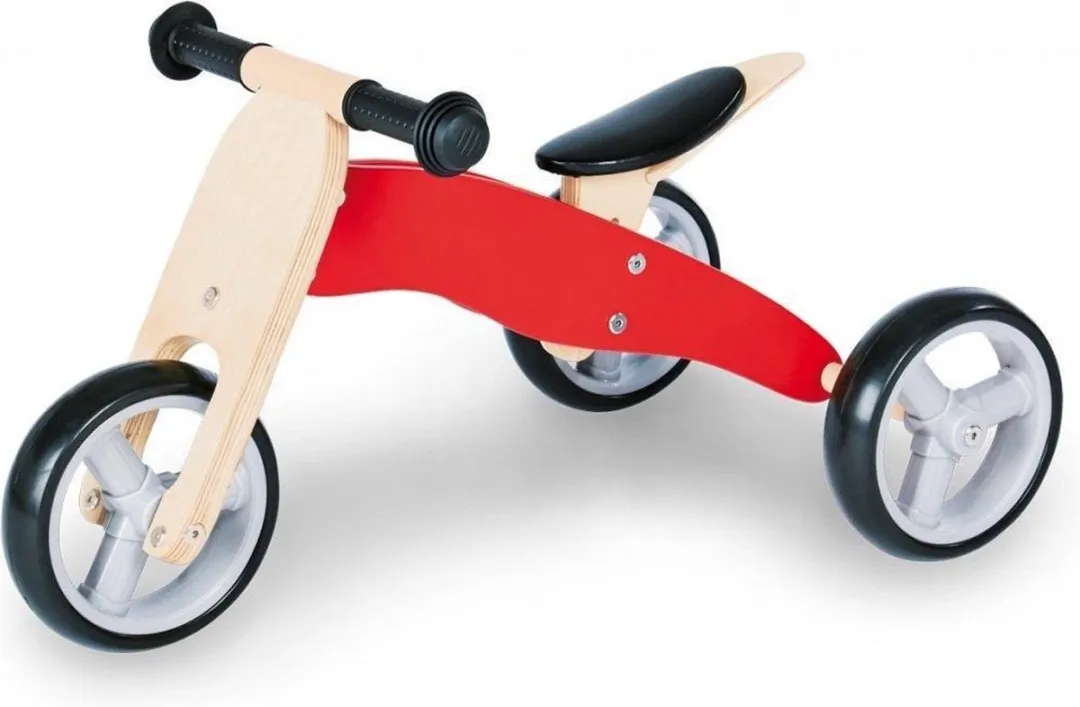 Pinolino Smartbike 4-in-1 Charlie Loopfiets 18" - Rood