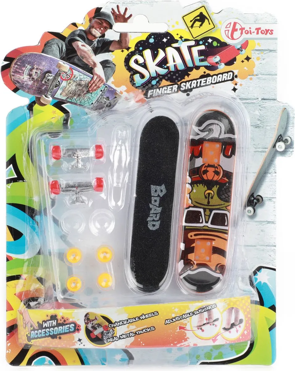 Toi-Toys Skate Vinger Skateboard 20964Z - Extra Wielen