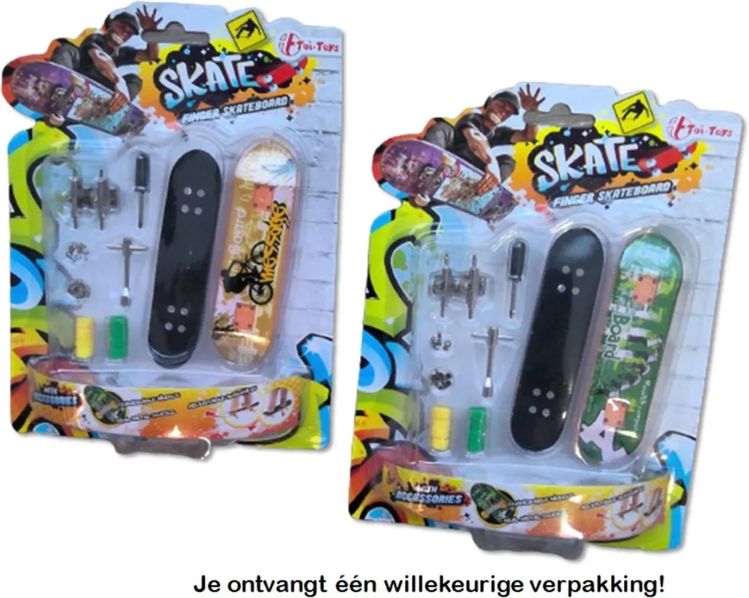 Toi-Toys Skate Vinger Skateboard 20964Z - Extra Wielen