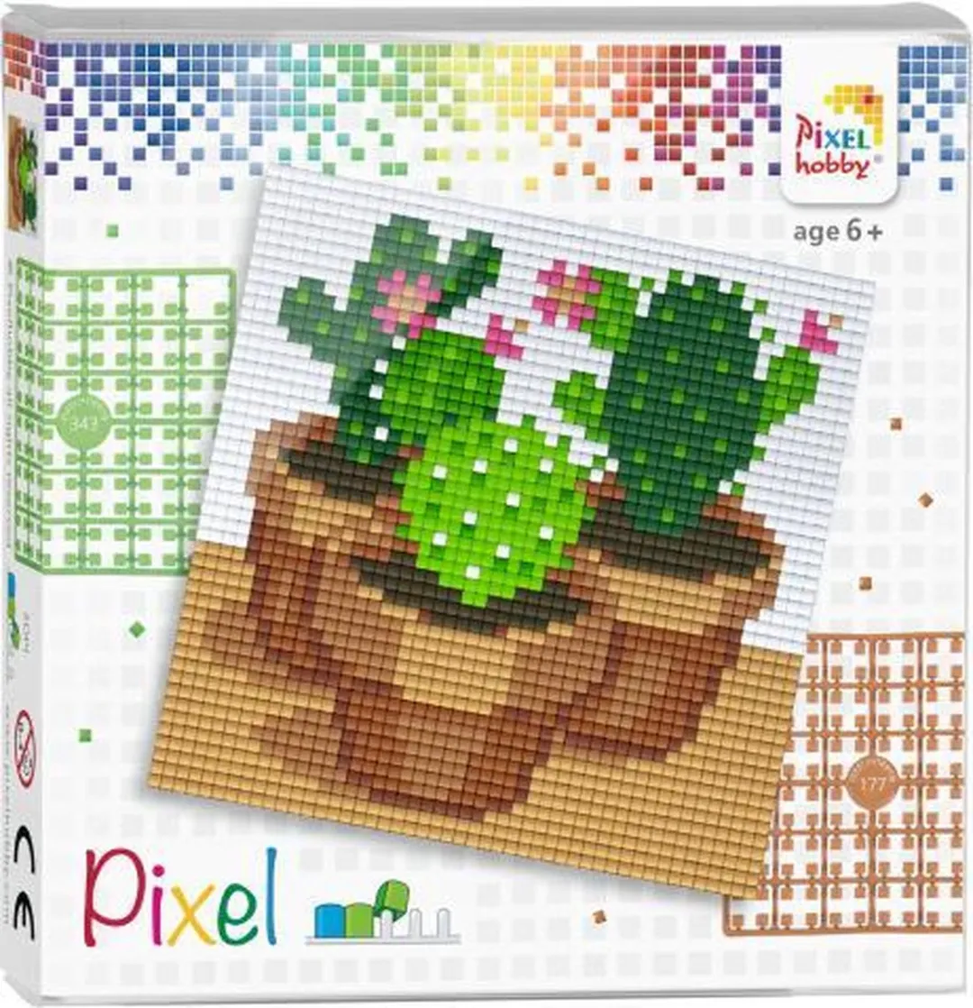Pixelhobby Cactussen Pixel Set 44009 - Multicolor
