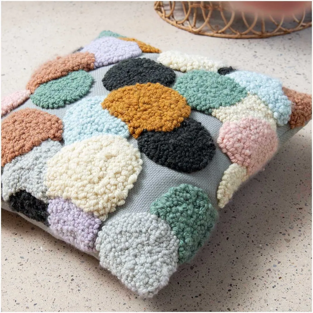 Rico Design Punchpakket Kussen Punk - 11 Stuks - Multicolor