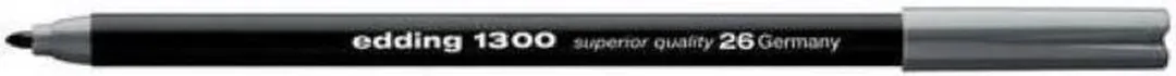 edding 1300-28 Color Pen - Zilver Grijs
