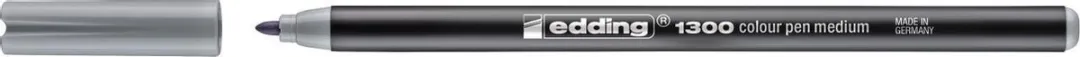 edding 1300-28 Color Pen - Zilver Grijs