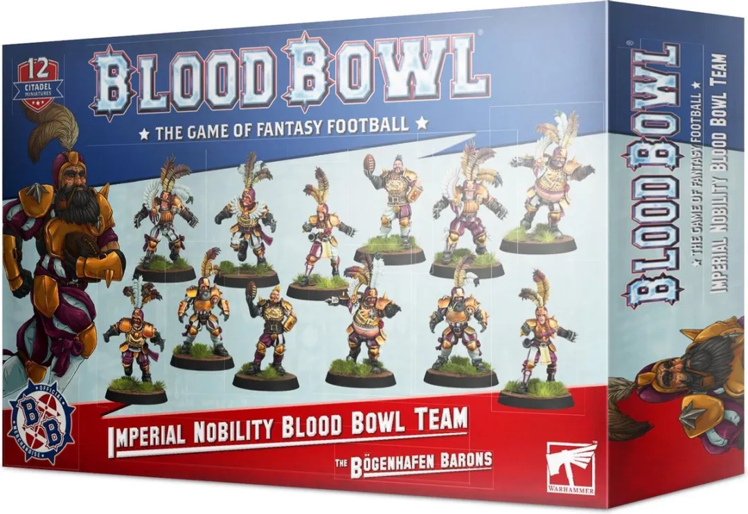 Games Workshop Blood Bowl Imperial Nobility Team