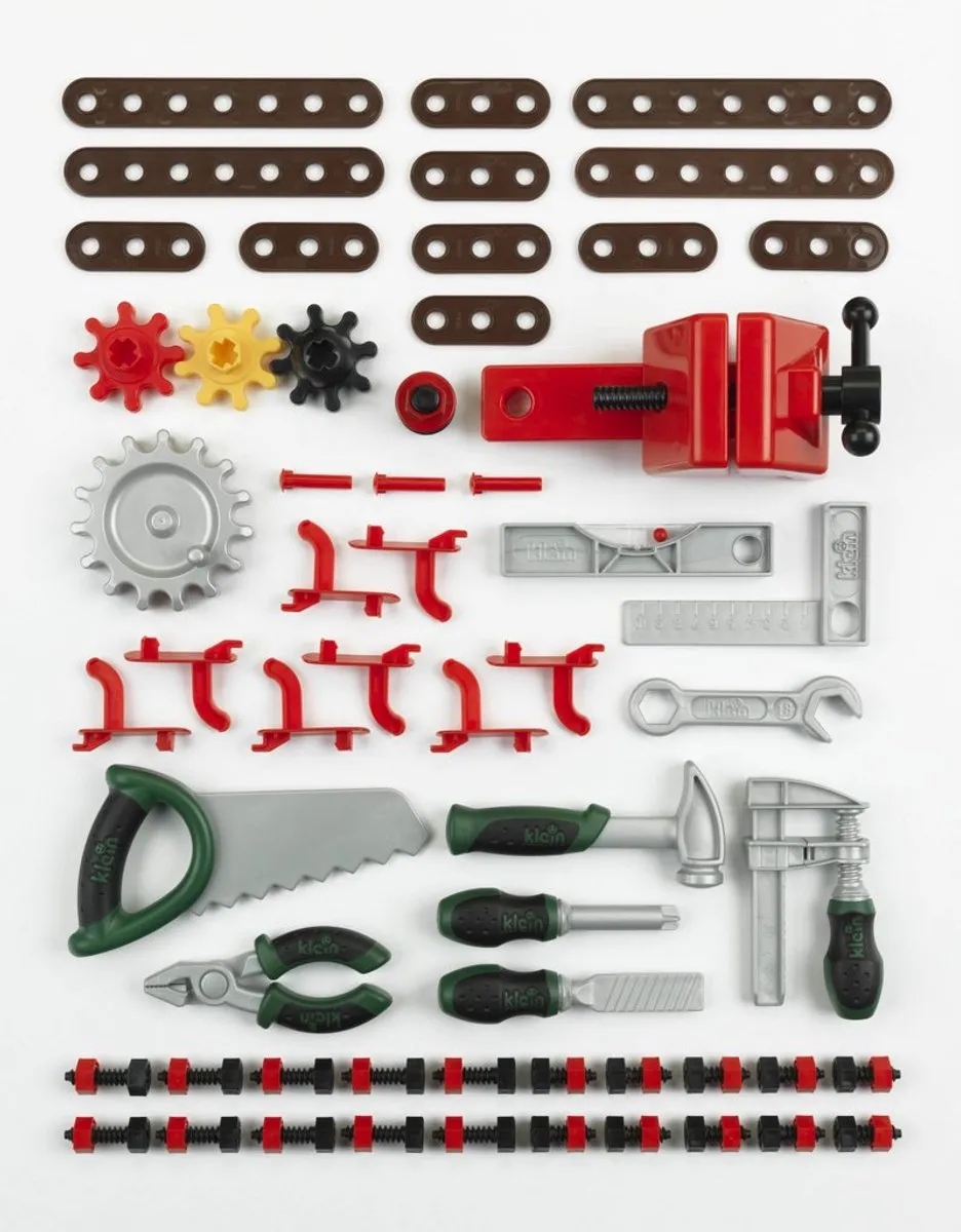 Klein Toys Bosch Mini Speelgoedwerkbank 77-delig - Groen
