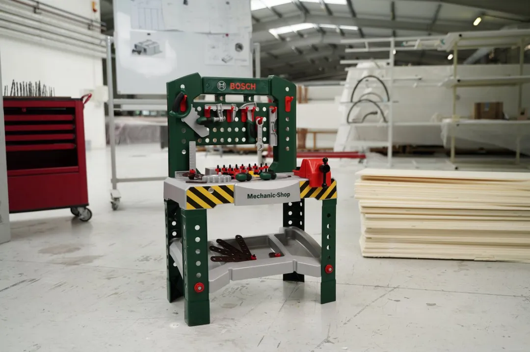 Klein Toys Bosch Mini Speelgoedwerkbank 77-delig - Groen