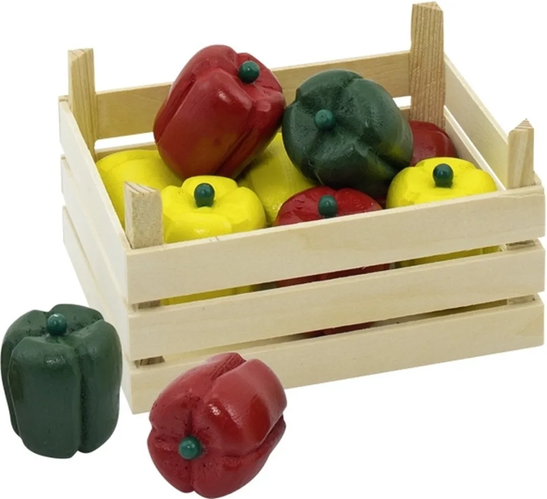 Goki Groentenkist met Paprika's