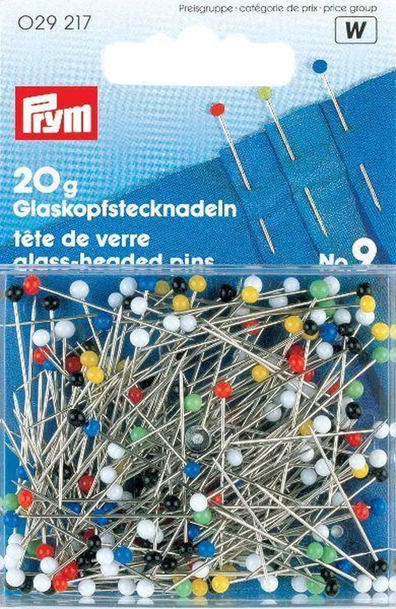 Prym Glaskopspelden 029 217 - 20g - Zilverkleurig