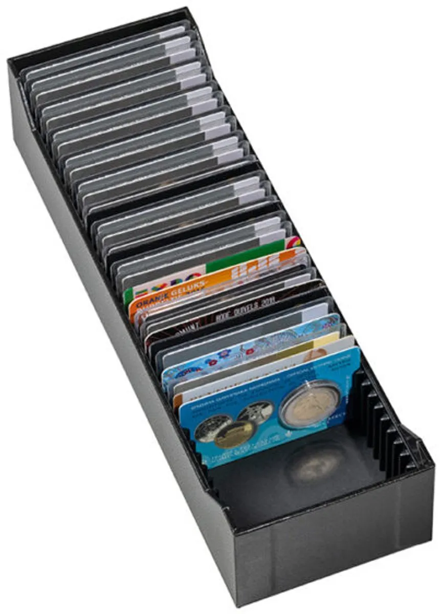 Leuchtturm Opbergbox Logic 40 Vakken - Zwart