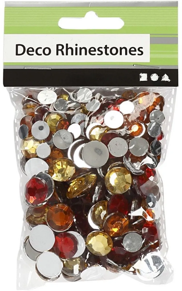 Creativ Company Strasstenen Rond Harmonie 6-12mm - 360 Stuks