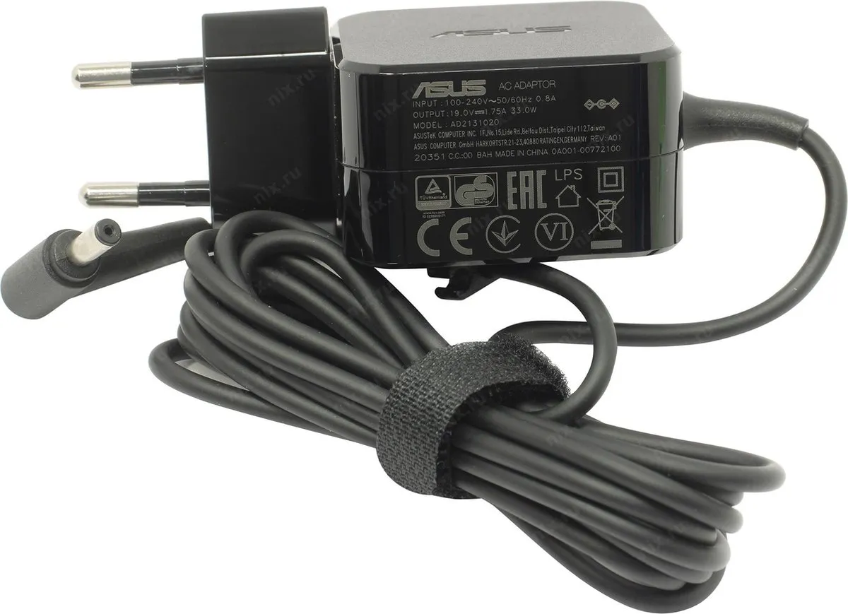 ASUS 33W 4mm Adapter - 19V 1.75A - Zwart
