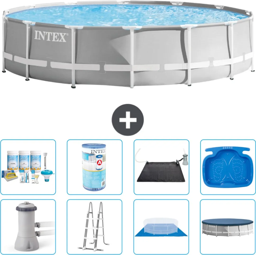 Intex Rond Prism Frame Zwembad 427x107cm