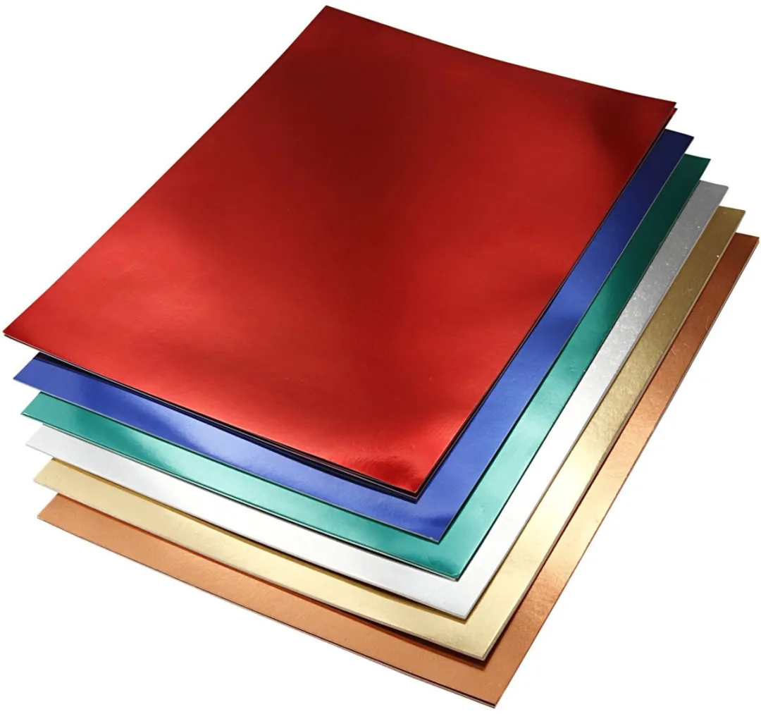 Creativ Company Metallic Foliekarton A4