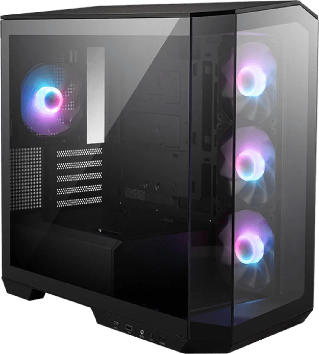 MSI MAG PANO M100R PZ PC Behuizing - Zwart