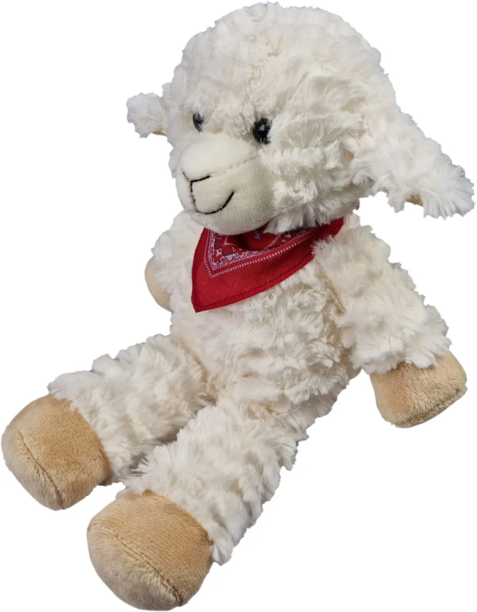 Unitoys Schaapje Sander Knuffel 28cm - Wit
