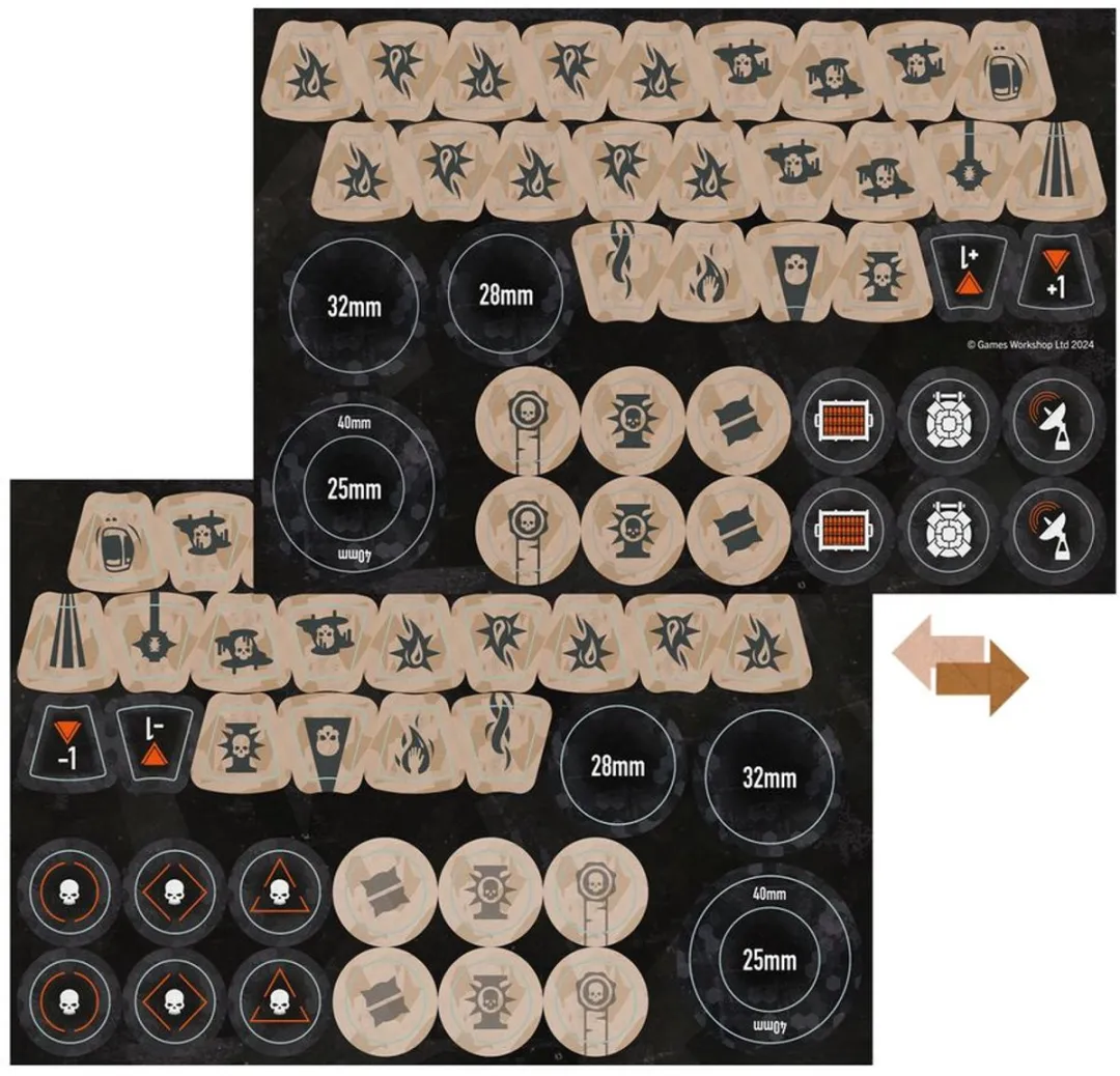 Warhammer 40K Kill Team Sanctifiers - 88 Onderdelen