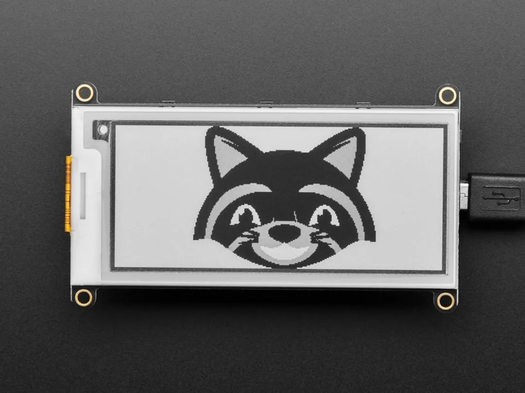 Adafruit 4777 2.9inch Grayscale eInk FeatherWing - Meerkleurig